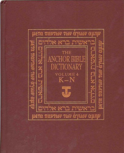 Stock image for The Anchor Bible Dictionary, Vol. 4: K-N for sale by Book ReViews