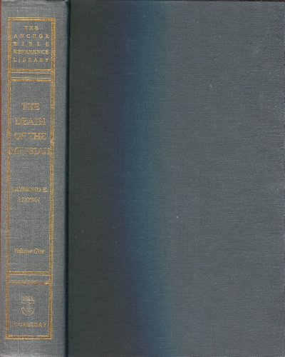 Beispielbild fr The Death of the Messiah Volumes One and Two zum Verkauf von RPL Library Store