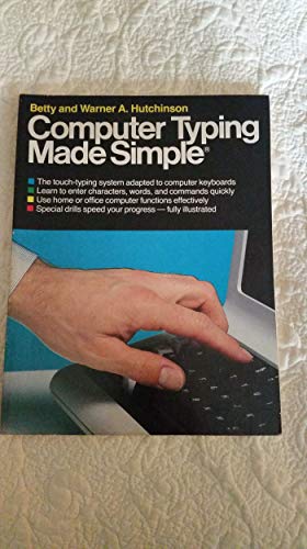 Stock image for Computer Typing Made Simple (Made Simple Books) for sale by Wonder Book