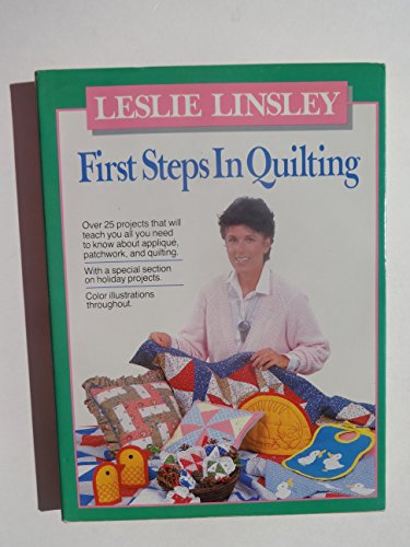 Beispielbild fr First Steps in Quilting zum Verkauf von Better World Books