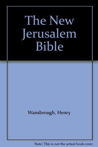 9780385230834: New Jerusalem Bible/Thin Paper Burgundy Binding