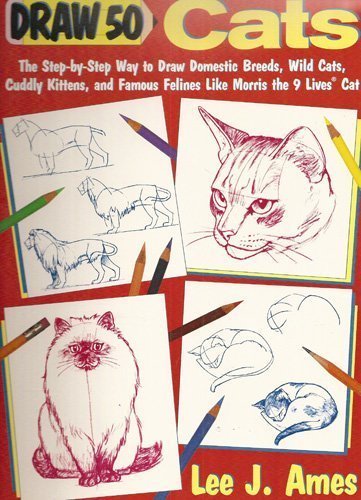 Beispielbild fr Draw 50 Cats zum Verkauf von Gulf Coast Books