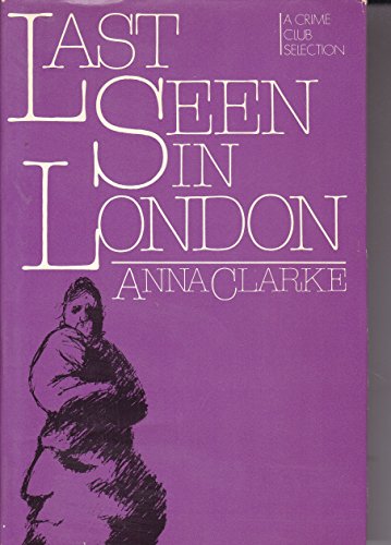 Stock image for Last Seen in London for sale by Mystery One Bookshop