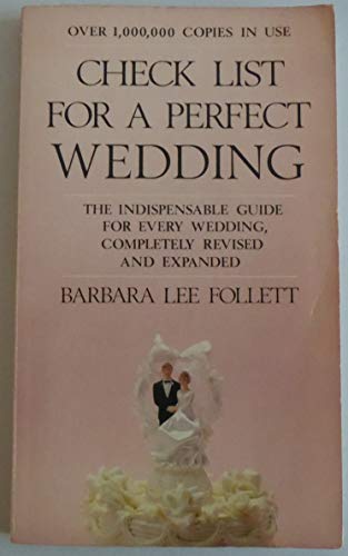 9780385235884: New Checklist for Perfect Wed