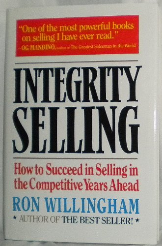 Beispielbild fr Integrity Selling zum Verkauf von SecondSale