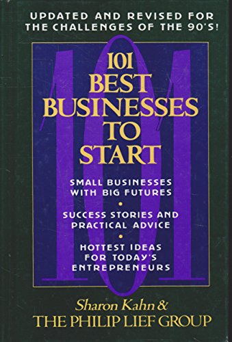 101 Best Businesses to Start (9780385241816) by Kahn, Sharon
