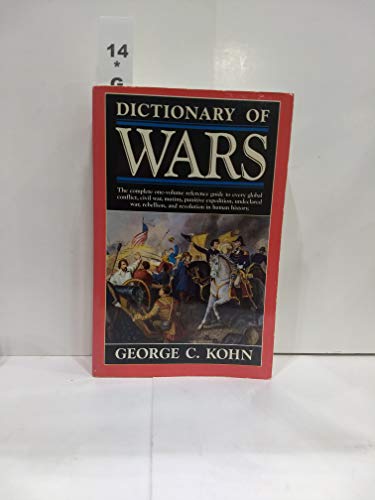 Beispielbild fr Dictionary of Wars zum Verkauf von Better World Books