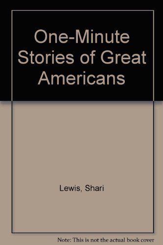Beispielbild fr One-Minute Stories of Great Americans zum Verkauf von Better World Books