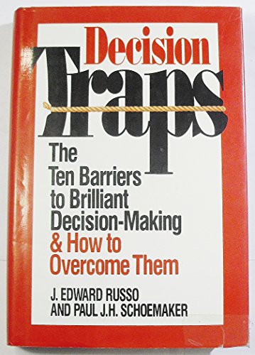 Beispielbild fr Decision Traps zum Verkauf von Wonder Book