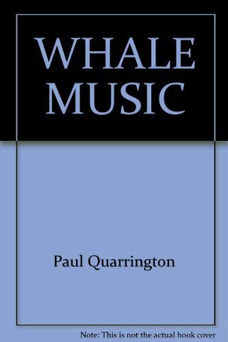 Beispielbild fr Whale Music zum Verkauf von Better World Books