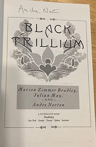 Beispielbild fr Black Trillium zum Verkauf von Aaron Books