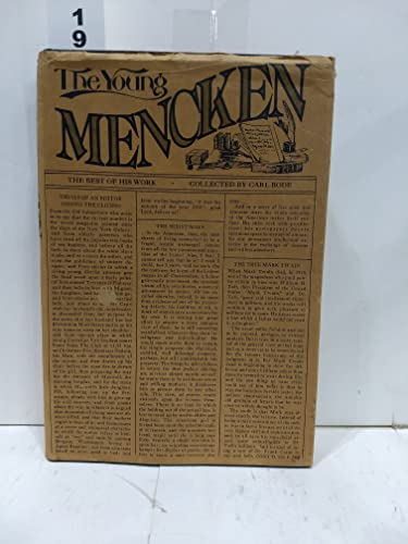 Imagen de archivo de Young Mencken a la venta por HPB Inc.