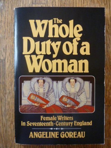 Stock image for The Whole Duty of a Woman for sale by Better World Books