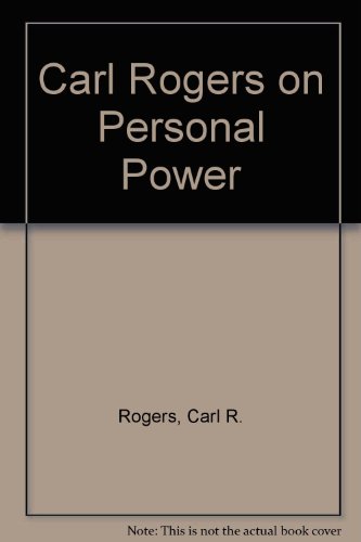 9780385281690: Carl Rogers on Personal Power