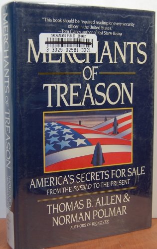 Beispielbild fr Merchants of Treason: America's Secrets for Sale zum Verkauf von Wonder Book