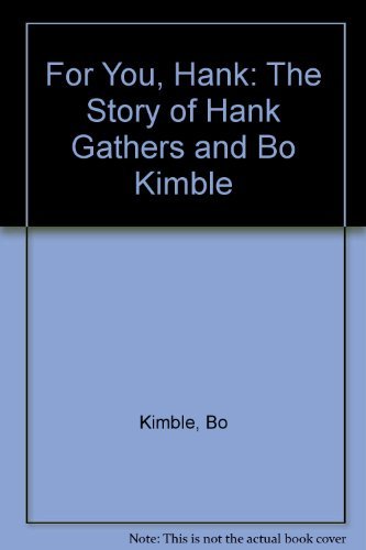 9780385303897: For You, Hank: The Story of Hank Gathers and Bo Kimble