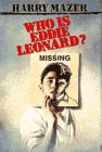 Who Is Eddie Leonard? (9780385311366) by Mazer, Harry