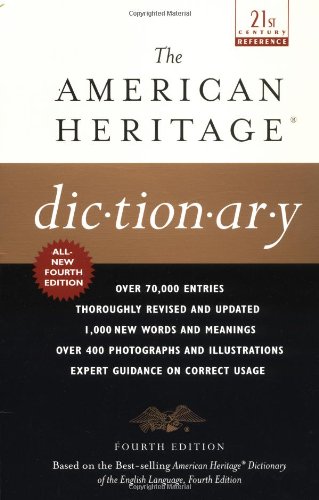 9780385335768: The American Heritage Dictionary