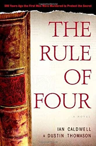 Imagen de archivo de The Rule of Four a la venta por Orion Tech