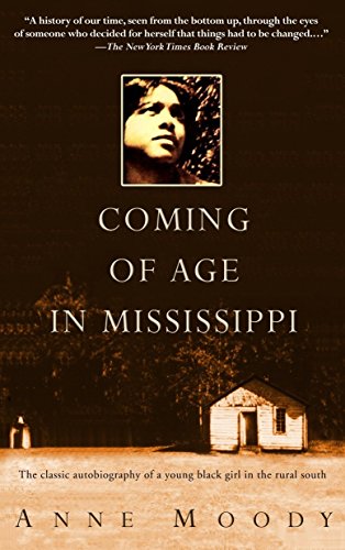 Beispielbild fr Coming of Age in Mississippi: The Classic Autobiography of a Young Black Girl in the Rural South zum Verkauf von SecondSale