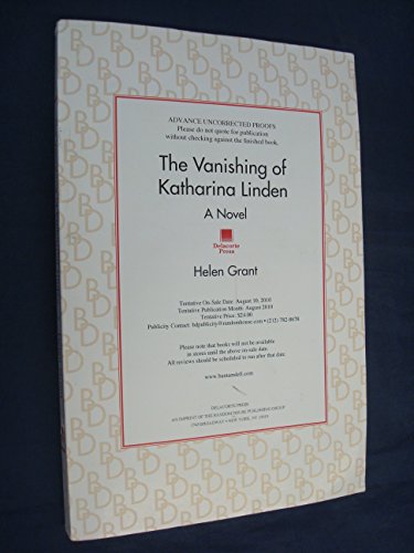 Beispielbild fr The Vanishing of Katharina Linden: A Novel zum Verkauf von Wonder Book