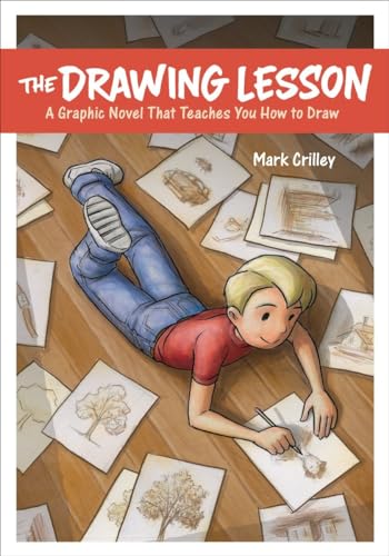 Beispielbild fr The Drawing Lesson: A Graphic Novel That Teaches You How to Draw zum Verkauf von ThriftBooks-Dallas