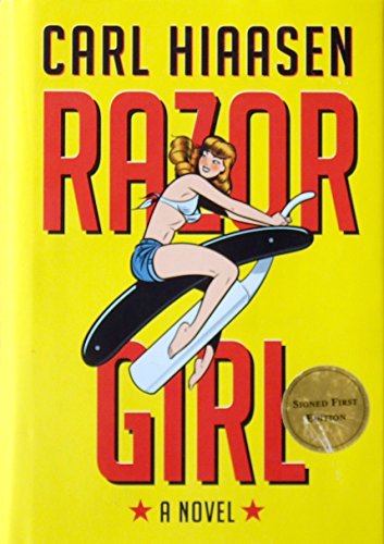 Beispielbild fr RAZOR GIRL,A NOVEL zum Verkauf von WONDERFUL BOOKS BY MAIL