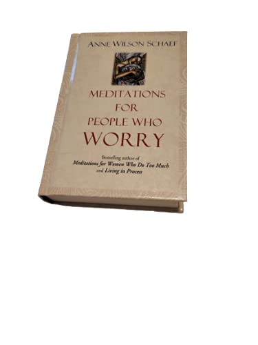 Beispielbild fr Meditations for People Who Worry zum Verkauf von Wonder Book