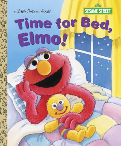9780385371384: Time for Bed, Elmo! (Sesame Street) (Little Golden Book)