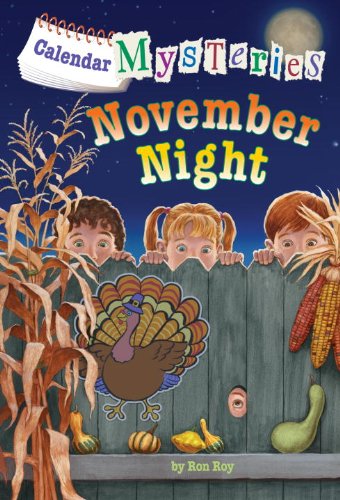 Imagen de archivo de Calendar Mysteries #11: November Night a la venta por Better World Books