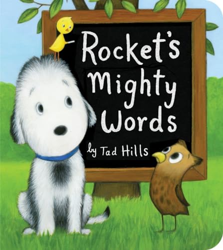 Beispielbild fr Rocket's Mighty Words (Oversized Board Book) zum Verkauf von Your Online Bookstore