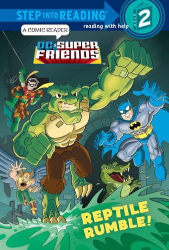 Imagen de archivo de Reptile Rumble! (DC Super Friends) (Step into Reading) a la venta por SecondSale