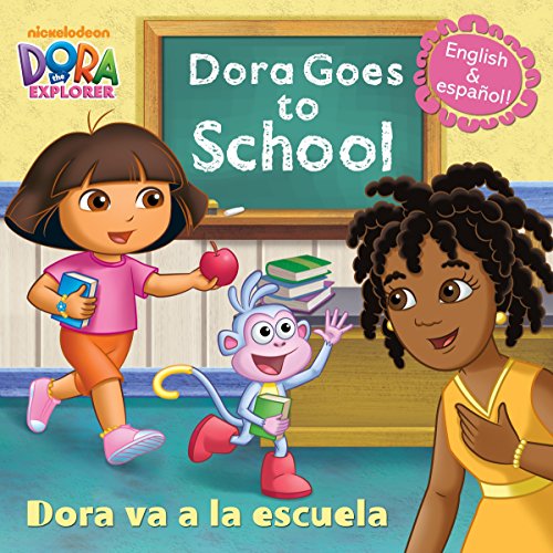 Beispielbild fr Dora Goes to School/Dora Va a la Escuela (Dora the Explorer) zum Verkauf von Better World Books