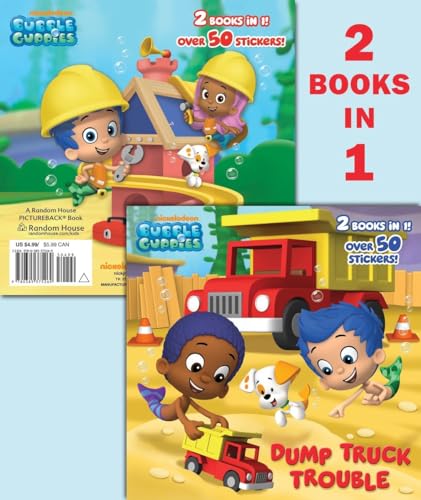 Stock image for Dump Truck Trouble/Let's Build a Doghouse! (Bubble Guppies) (Pictureback(R)) for sale by Gulf Coast Books