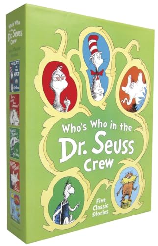 Beispielbild fr Who's Who in the Dr. Seuss Crew Boxed Set : The Cat in the Hat; How the Grinch Stole Christmas!; Yertle the Turtle and Other Stories; Horton Hears a Who!; the Lorax zum Verkauf von Better World Books