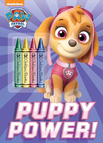Stock image for Puppy Power! Color Plus Chunky Crayons for sale by Revaluation Books