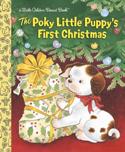 Beispielbild fr The Poky Little Puppy's First Christmas (Little Golden Board Book) zum Verkauf von SecondSale