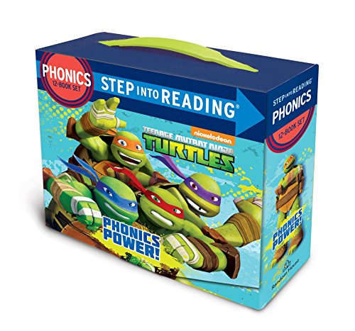 9780385384827: Phonics Power! (Teenage Mutant Ninja Turtles): 12 Step Into Reading Books (Teenage Mutant Ninja Turtles: Step into Reading: Phonics)