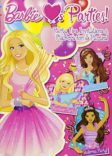 9780385384957: Barbie Loves Parties! Full-Color Activity Book With Stickers [Lingua Inglese]