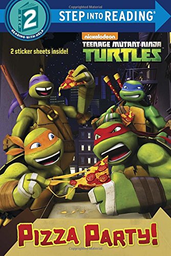 Beispielbild fr Pizza Party! (Teenage Mutant Ninja Turtles) (Step into Reading) zum Verkauf von Wonder Book