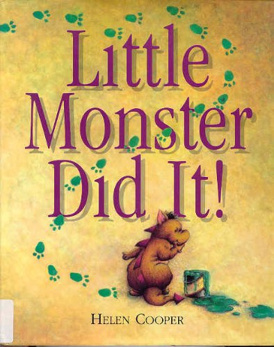 The Little Monster Did It (9780385406208) by Cooper,Helen