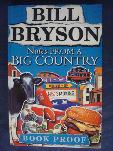 Imagen de archivo de Notes from a Big Country Bryson, Bill and David Cook; a la venta por Aragon Books Canada