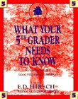 Stock image for What Your 5th Grader Needs to Know: Fundamentals of a Good Fifth-Grade Education (Core Knowledge) for sale by SecondSale