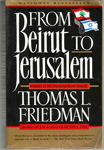 9780385413725: From Beirut to Jerusalem: Updated With a New Chapter