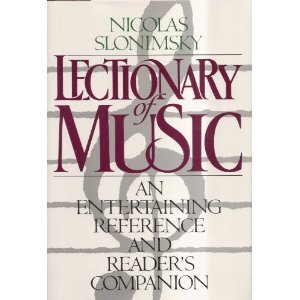 Stock image for The Lectionary of Music for sale by Better World Books: West