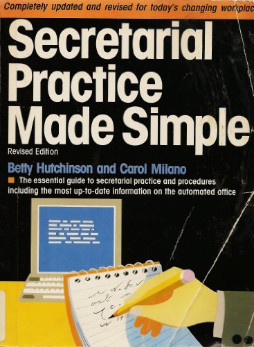Beispielbild fr Secretarial Practice Made Simple zum Verkauf von Better World Books