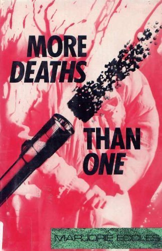 Stock image for More Deaths Than One for sale by Better World Books