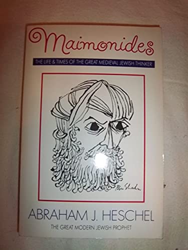 Maimonides (9780385419611) by Heschel, Abraham