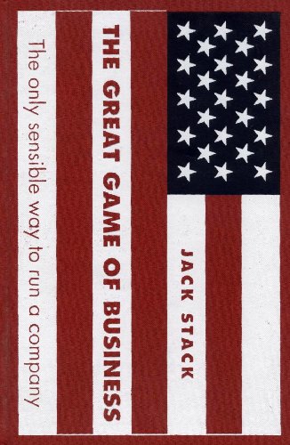 Imagen de archivo de The Great Game of Business: The Only Sensible Way to Run a Company a la venta por Goodwill Books