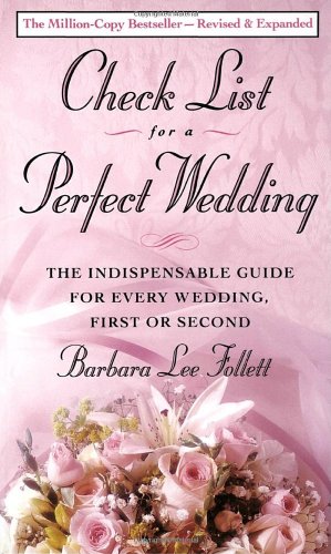 9780385468152: Check List for a Perfect Wedding